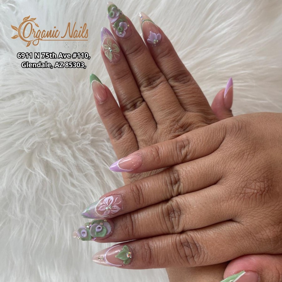Organic Nails & Spa in Glendale, AZ 85303 | Nail Art Design